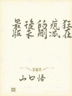 最后的疯狂完整版未删减在线免费观看