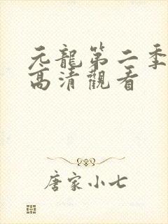 元龙第二季免费高清观看