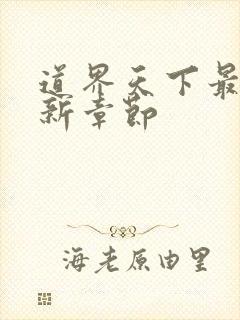 道界天下最新更新章节封面