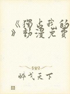 《独占我的英雄》动漫免费观看封面