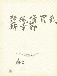 楚枫修罗武神最新章节