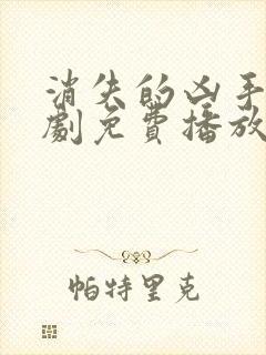 消失的凶手电视剧免费播放在线观看