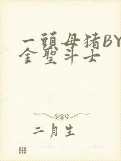 一头母猪BY黄金圣斗士