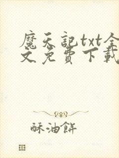 魔天记txt全文免费下载