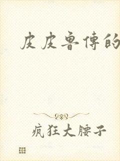 皮皮鲁传的作者