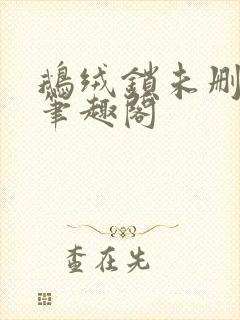 鹅绒锁未删减版笔趣阁