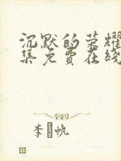 沉默的荣耀40集免费在线观看封面