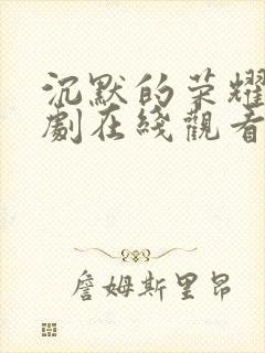 沉默的荣耀电视剧在线观看免费完整版带字幕