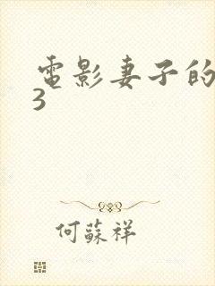 电影妻子的秘密3