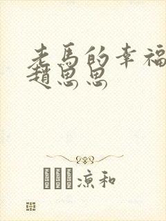 老马的幸福生活赵思思