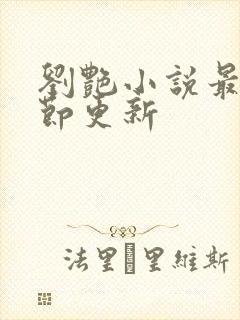 刘艳小说最新章节更新