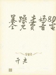 暴躁老妈80集全免费看电视剧