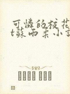 可怜的校花txt苏雨柔小说阅读全文