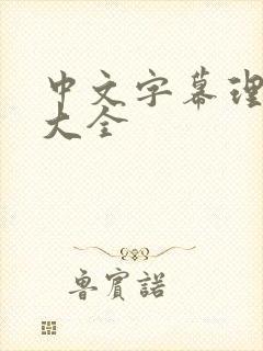 中文字幕理论片大全