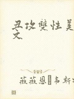 丑攻双性美人h文