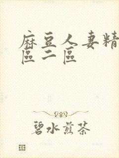 麻豆人妻精品一区二区