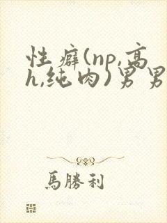 性癖(np,高h,纯肉)男男