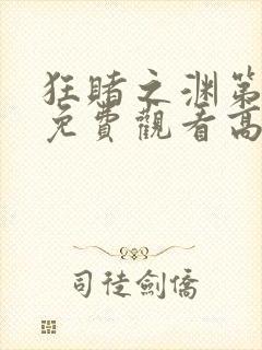 狂赌之渊第一季免费观看高清