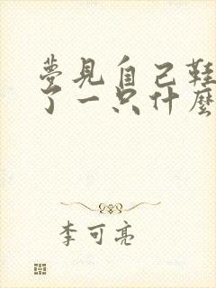 梦见自己鞋子破了一只什么预兆