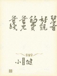 爸爸的好儿子在线免费观看