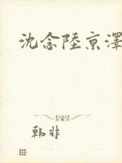 沈念陆京泽全文