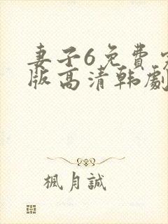 妻子6免费完整版高清韩剧观看'