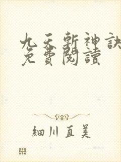 九天斩神诀林辰免费阅读封面