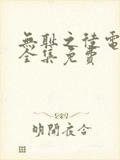 无耻之徒电视剧全集免费封面