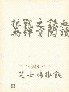 抗战之铁血智将无弹窗阅读