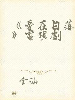 《爱在日落之前》电视剧