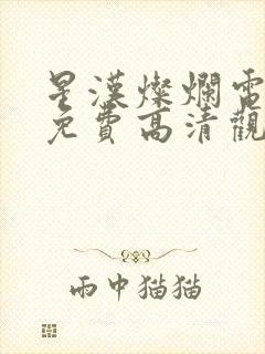 星汉灿烂电视剧免费高清观看完整版