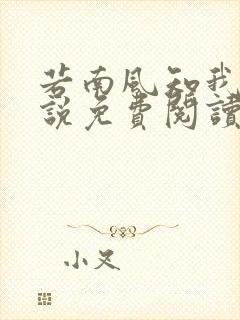 若南风知我意小说免费阅读无弹窗