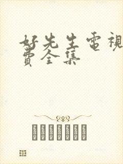 好先生电视剧免费全集