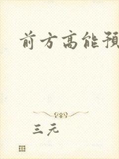 前方高能预警