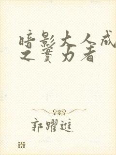 暗影大人成为影之实力者