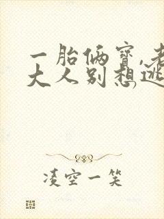 一胎俩宝,老婆大人别想逃 阅读