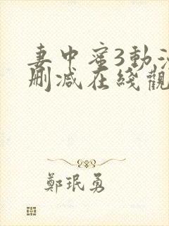 妻中蜜3动漫无删减在线观