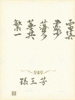 繁华落尽电视剧一共多少集