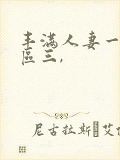 丰满人妻一区二区三,