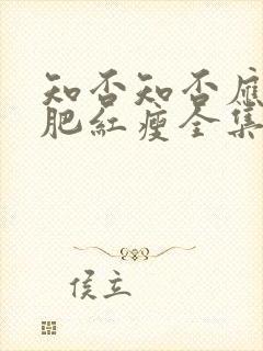 知否知否应是绿肥红瘦全集高清封面