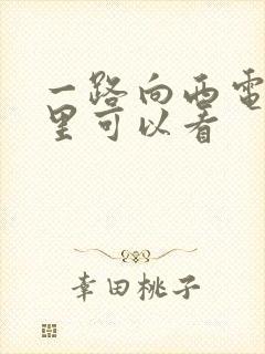 一路向西电影哪里可以看