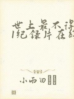 世上最不得安人1纪录片在线观看