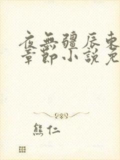 夜无疆辰东最新章节小说免费阅读