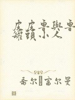 皮皮鲁与鲁西西罐头小人封面