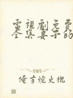 电视剧免费观看全集妻子的秘密