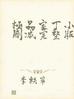 极品家丁小说未删减完整版封面