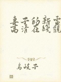 妻子的新电视剧高清在线观看全集