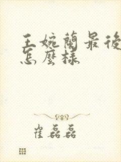 王婉兰最后结局怎么样封面