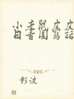 小老鼠皮皮的生日看图写话封面