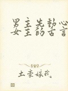 男主先动心苦追女主的古言